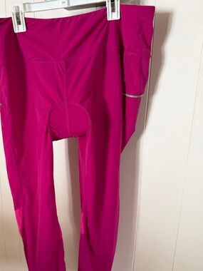 Women's Hot Pink Cycling Tights